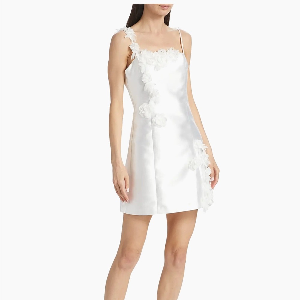 Elliatt Stevie Flower Appliqué Minidress